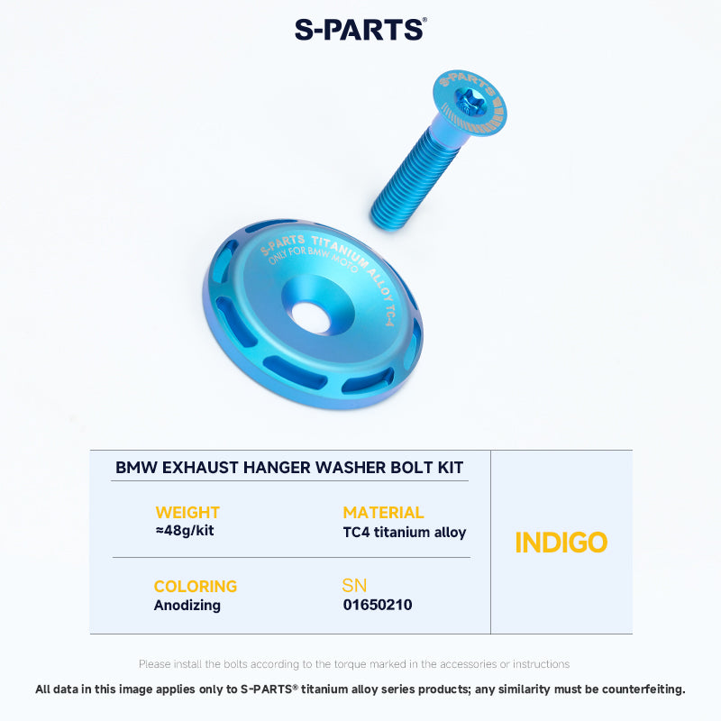 Exhaust Hanger Washer Bolt Set For BMW