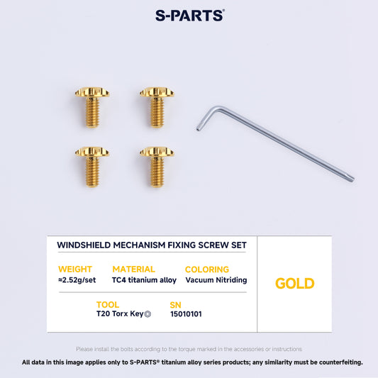 Windshield Fixing Bolt Set For SHOEI Z7 Z8 X14 GTAIR GTAIR2