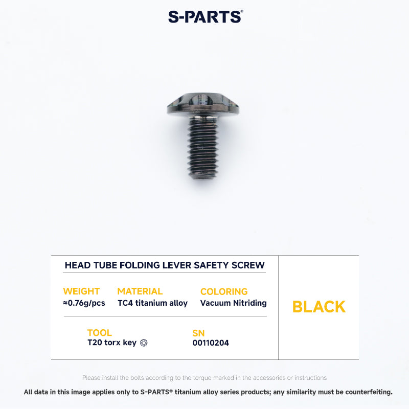 Frame Screw Kit For DAHON P10