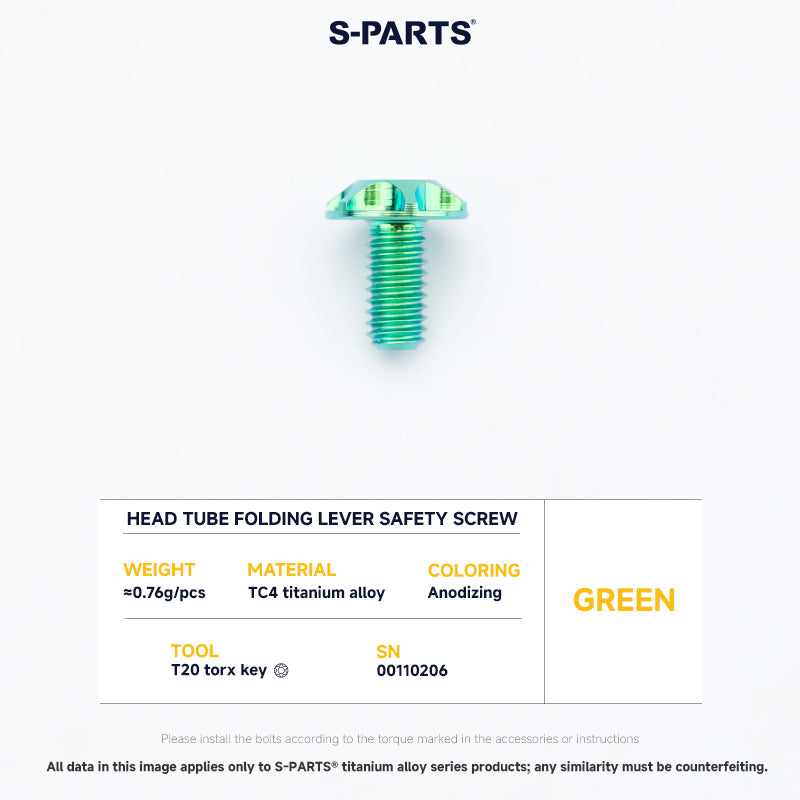 Frame Screw Kit For DAHON P10