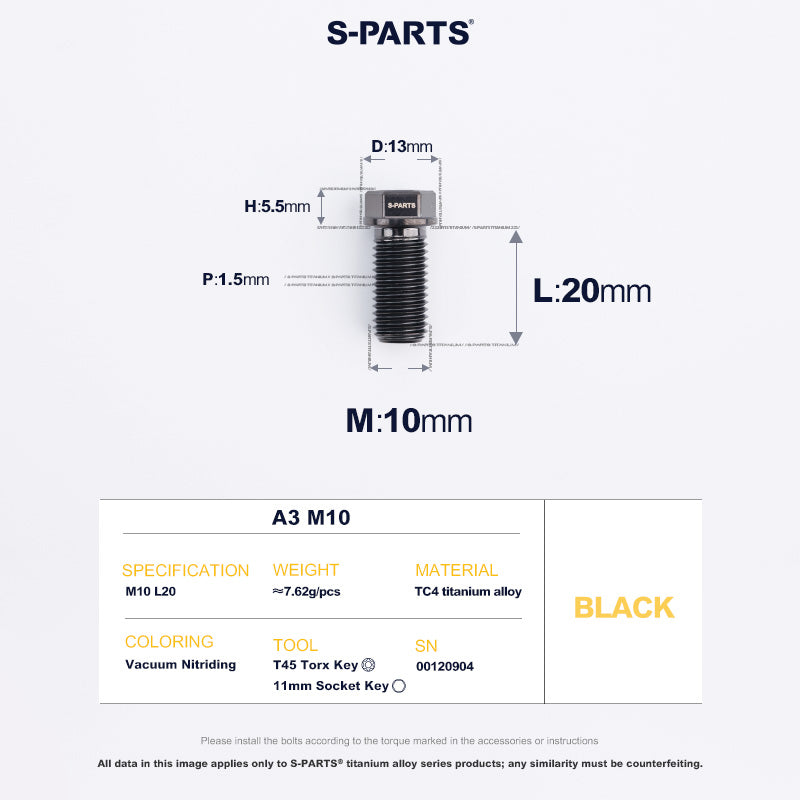 A3 M10 D13 P1.5