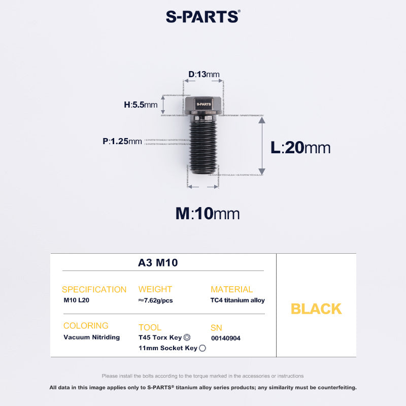 A3 M10 D13 P1.25