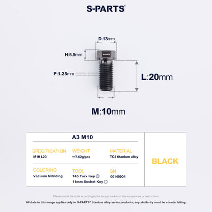 A3 M10 D13 P1.25