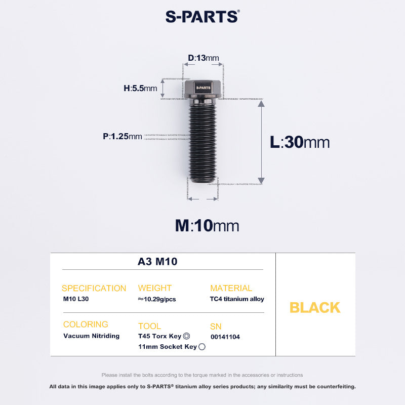 A3 M10 D13 P1.25