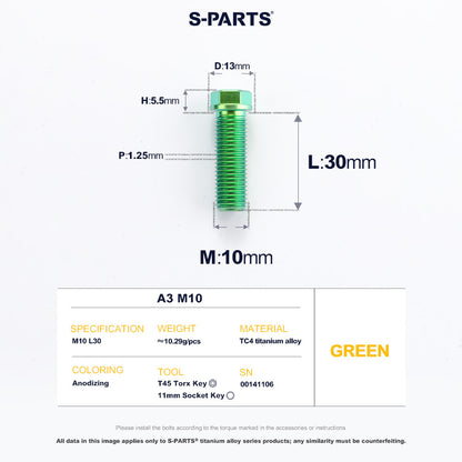 A3 M10 D13 P1.25