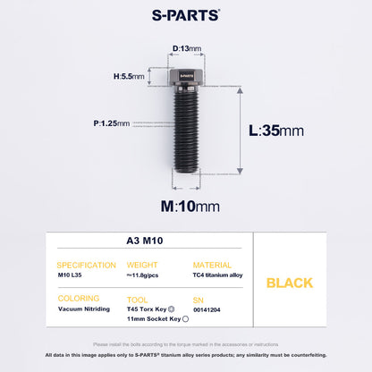 A3 M10 D13 P1.25