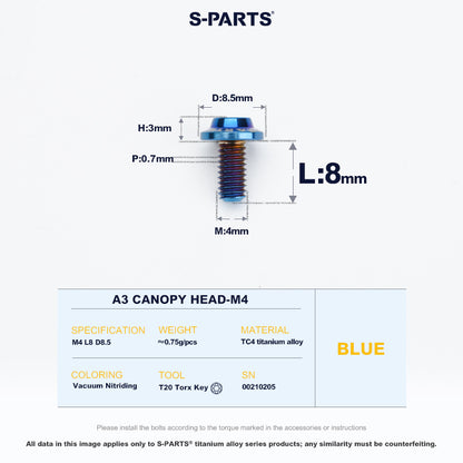 A3 Canopy Head M4 D8.5
