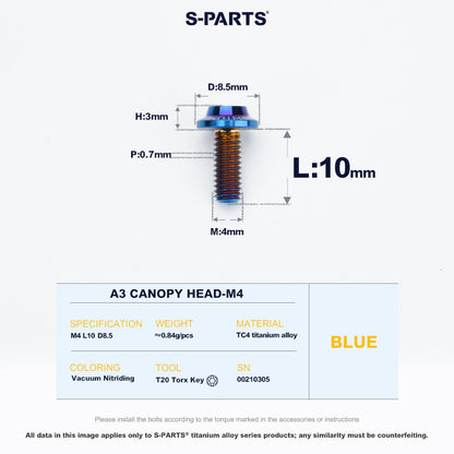 A3 Canopy Head M4 D8.5
