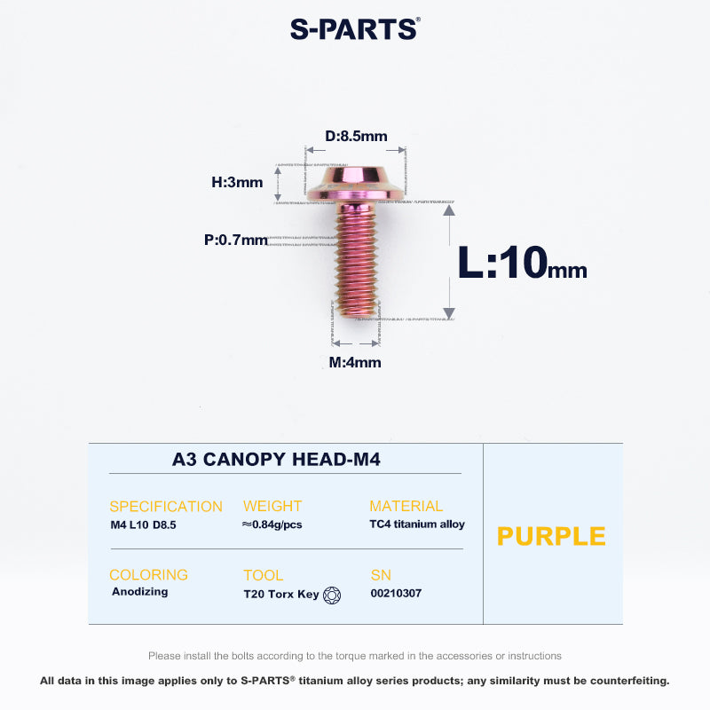 A3 Canopy Head M4 D8.5
