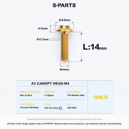 A3 Canopy Head M4 D8.5