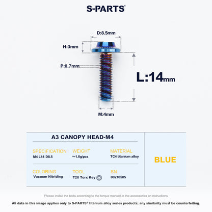 A3 Canopy Head M4 D8.5