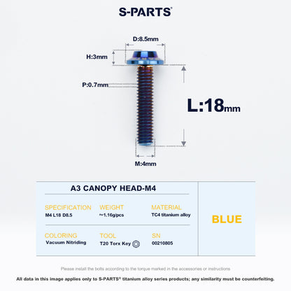 A3 Canopy Head M4 D8.5