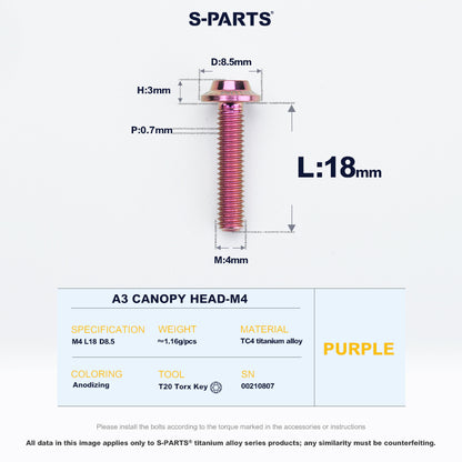 A3 Canopy Head M4 D8.5