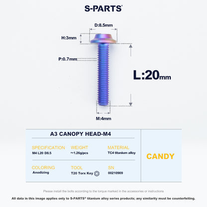 A3 Canopy Head M4 D8.5