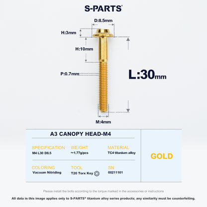 A3 Canopy Head M4 D8.5