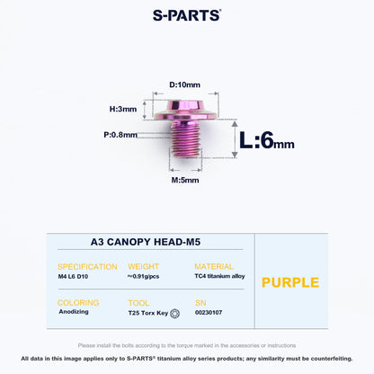 A3 Canopy Head M5 D10