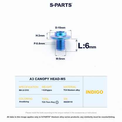 A3 Canopy Head M5 D10