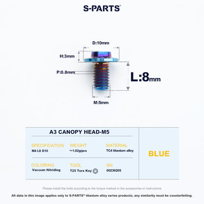 A3 Canopy Head M5 D10