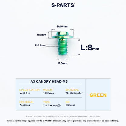 A3 Canopy Head M5 D10