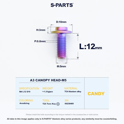 A3 Canopy Head M5 D10