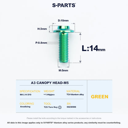 A3 Canopy Head M5 D10