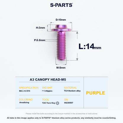 A3 Canopy Head M5 D10