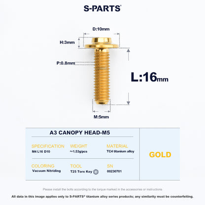 A3 Canopy Head M5 D10
