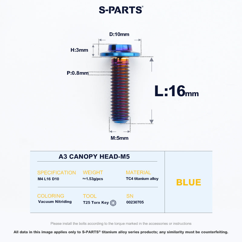 A3 Canopy Head M5 D10