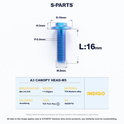 A3 Canopy Head M5 D10