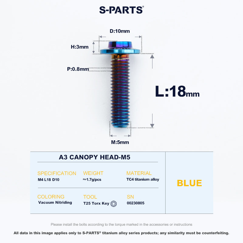 A3 Canopy Head M5 D10