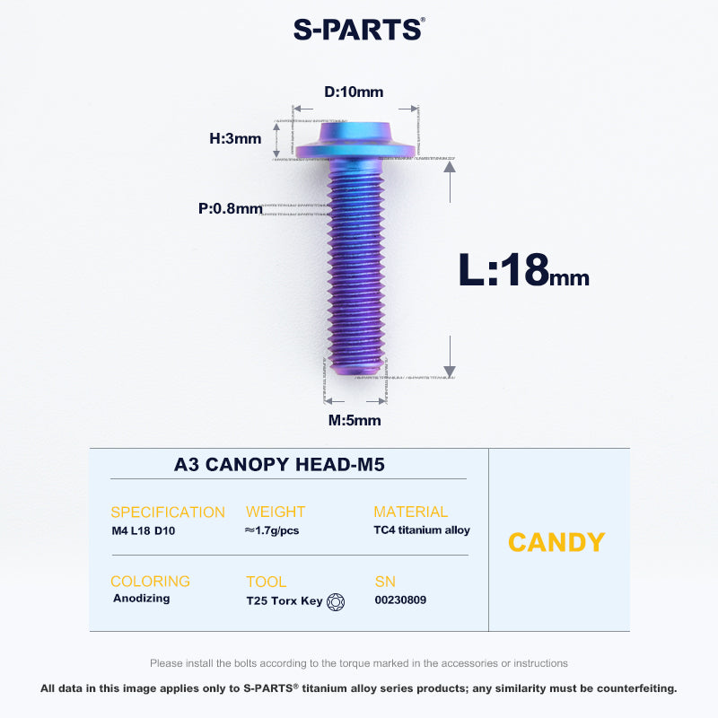 A3 Canopy Head M5 D10