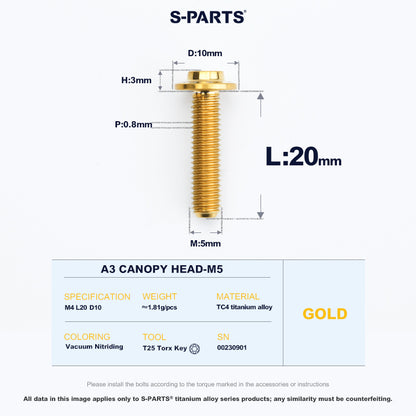 A3 Canopy Head M5 D10