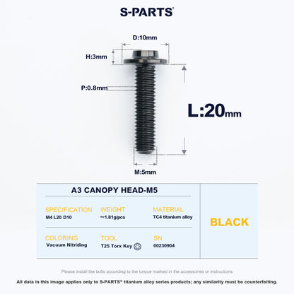 A3 Canopy Head M5 D10