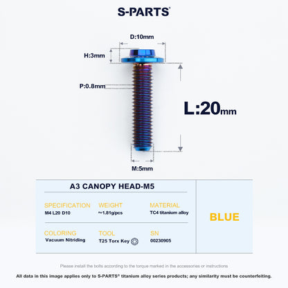 A3 Canopy Head M5 D10