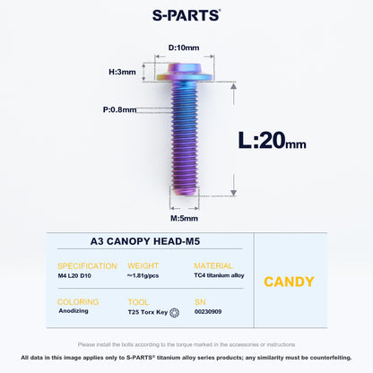 A3 Canopy Head M5 D10