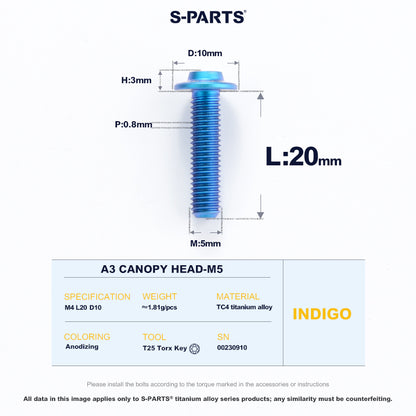 A3 Canopy Head M5 D10