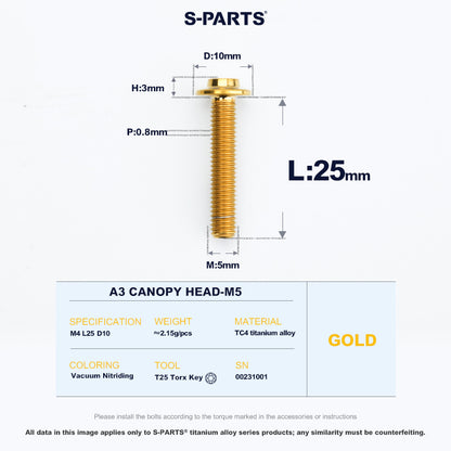 A3 Canopy Head M5 D10