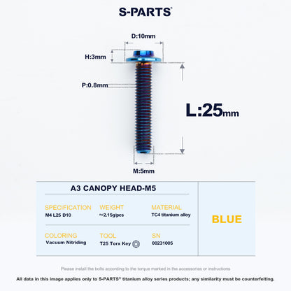 A3 Canopy Head M5 D10
