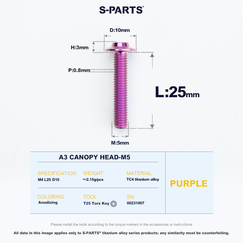 A3 Canopy Head M5 D10