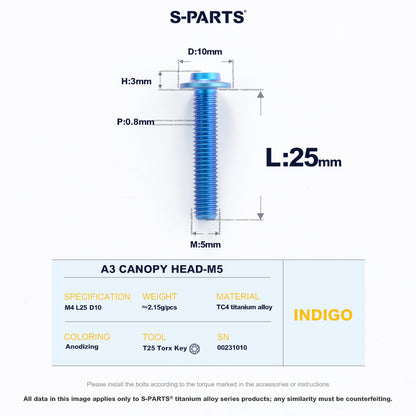 A3 Canopy Head M5 D10