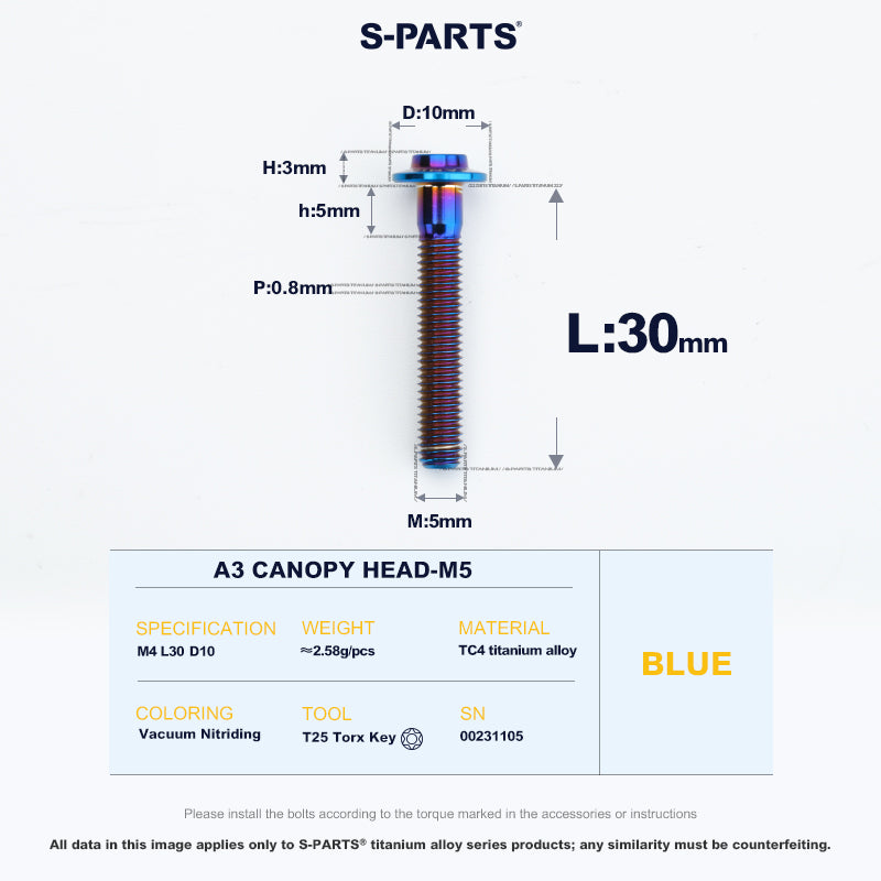 A3 Canopy Head M5 D10