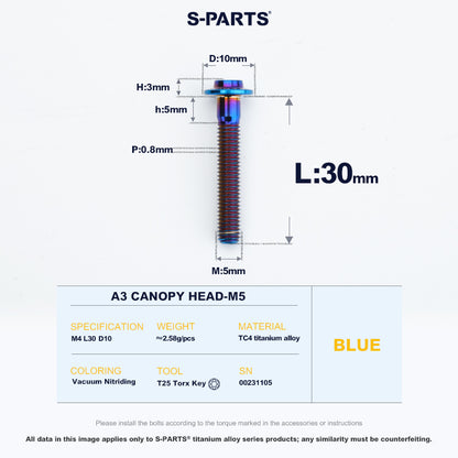 A3 Canopy Head M5 D10