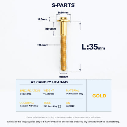 A3 Canopy Head M5 D10