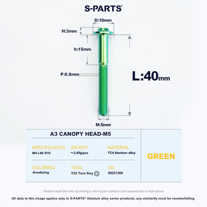 A3 Canopy Head M5 D10