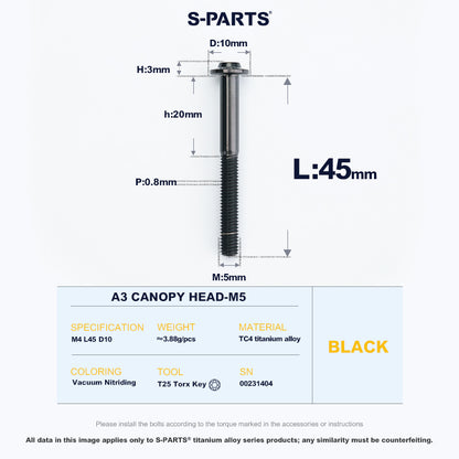 A3 Canopy Head M5 D10