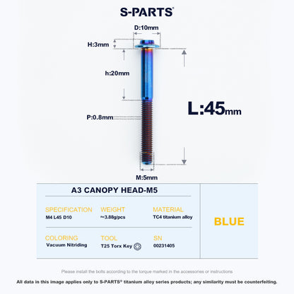 A3 Canopy Head M5 D10