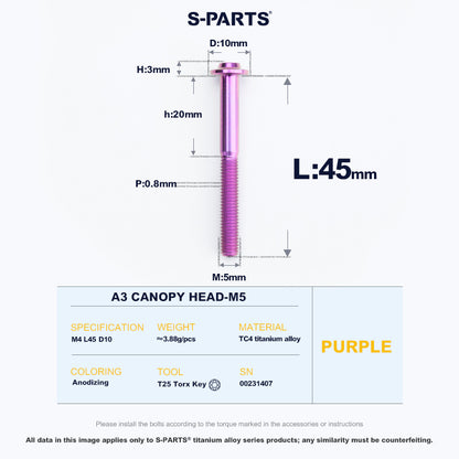 A3 Canopy Head M5 D10