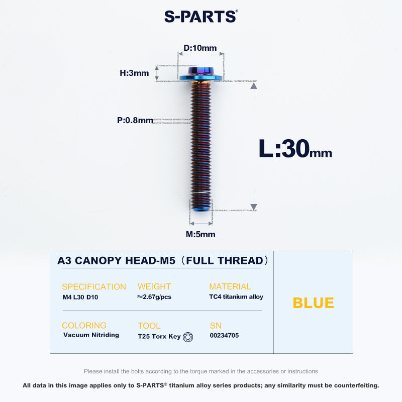 A3 Canopy Head M5 D10