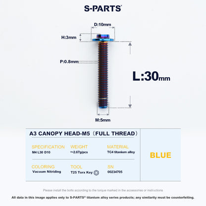 A3 Canopy Head M5 D10