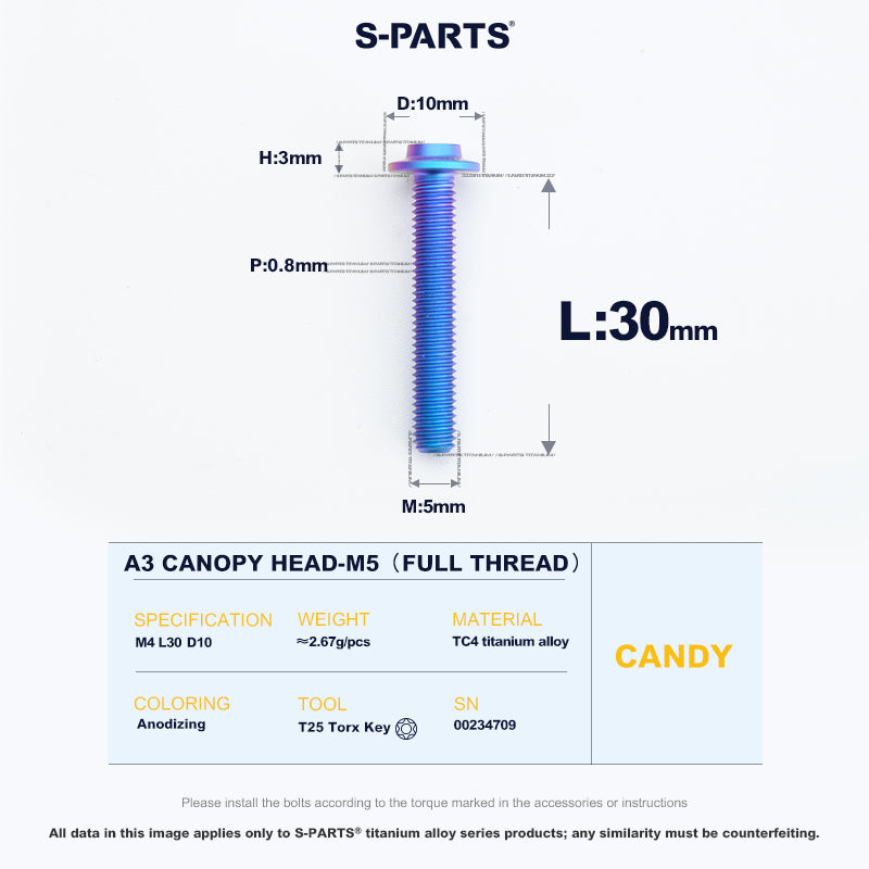 A3 Canopy Head M5 D10